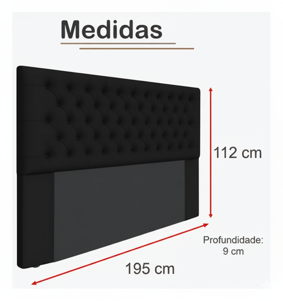 Cabeceira Cama King